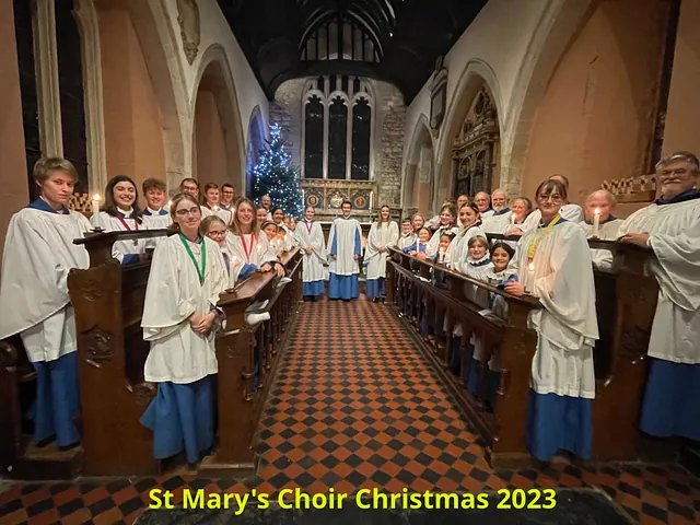 St Mary's Choir Christmas 2023